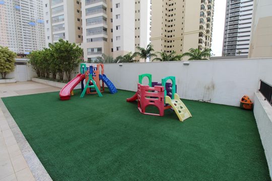 Área comum - Playground de apartamento para alugar com 1 quarto, 58m² em Jardim das Colinas, São José dos Campos