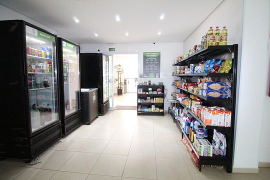 Área comum - Mini Mercado de apartamento para alugar com 1 quarto, 58m² em Jardim das Colinas, São José dos Campos