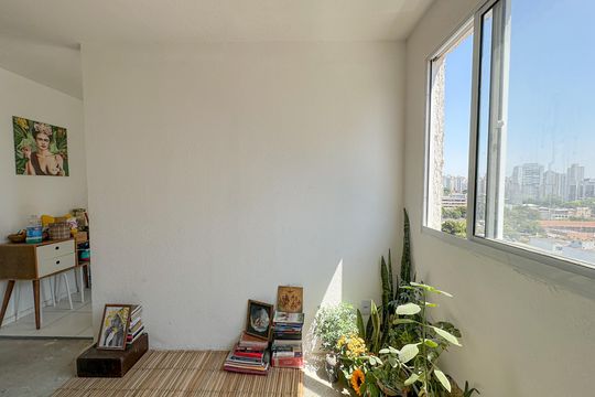Sala de apartamento à venda com 2 quartos, 44m² em Barra Funda, São Paulo