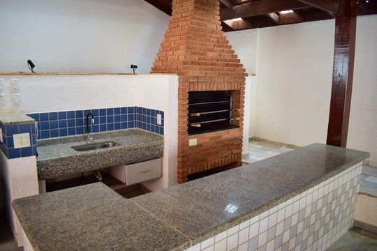 Área comum - Churrasqueira de apartamento para alugar com 4 quartos, 174m² em Centro, Ribeirão Preto