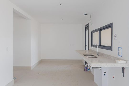 Cozinha de apartamento à venda com 3 quartos, 157m² em Perdizes, São Paulo