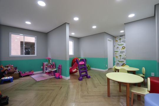 Área comum - Brinquedoteca de apartamento à venda com 2 quartos, 37m² em Cidade Satélite Santa Bárbara, São Paulo