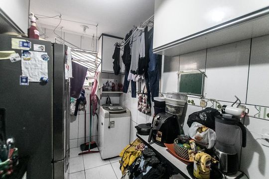 Cozinha de apartamento para alugar com 2 quartos, 51m² em Cabula, Salvador