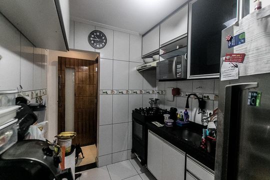 Cozinha de apartamento para alugar com 2 quartos, 51m² em Cabula, Salvador