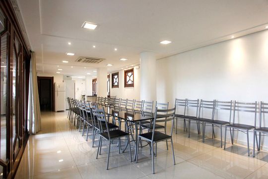 Área Comum - Salão de Festas de apartamento à venda com 3 quartos, 158m² em Higienópolis, Porto Alegre