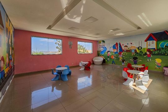 Área comum - Playground de apartamento à venda com 2 quartos, 42m² em Chacaras Reunidas Santa Terezinha, Contagem