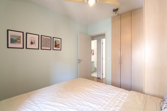 Suíte de apartamento à venda com 3 quartos, 75m² em Perdizes, São Paulo