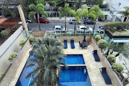 Vista Varanda de apartamento para alugar com 4 quartos, 248m² em Santo Antônio, São Caetano do Sul