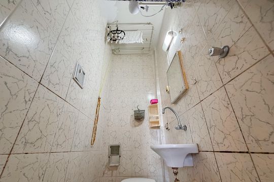 Banheiro de kitnet/studio à venda com 1 quarto, 30m² em Sé, São Paulo