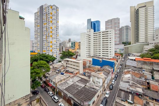 Vista da Rua de kitnet/studio à venda com 1 quarto, 30m² em Sé, São Paulo