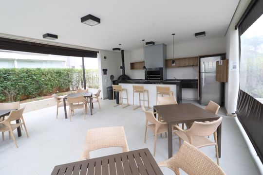 Área comum - Churrasqueira de apartamento à venda com 2 quartos, 55m² em Continental, Osasco