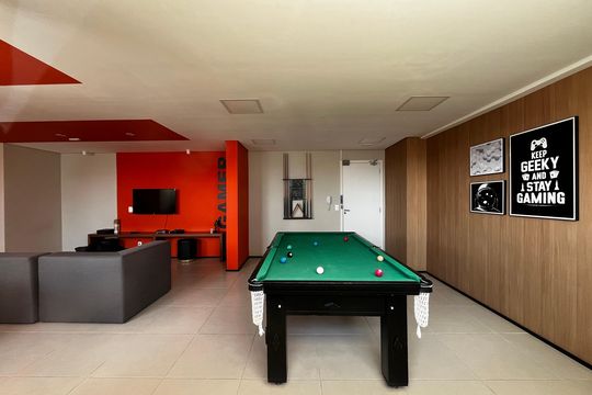 Área comum - Sala de Jogos de apartamento para alugar com 2 quartos, 39m² em Imirim, São Paulo