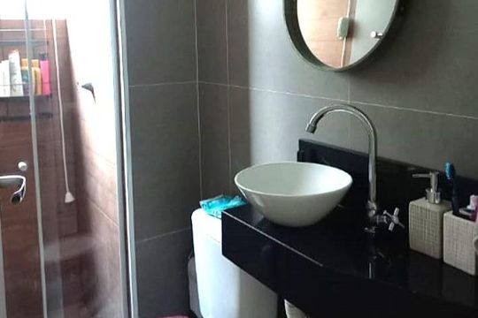 Banheiro de apartamento à venda com 2 quartos, 42m² em Jardim Sao Saverio, São Bernardo do Campo