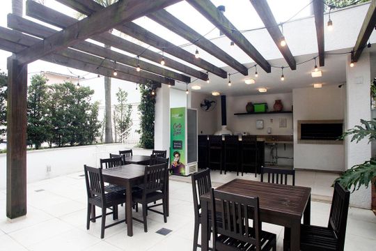 Área Comum - Quiosque Churrasqueira de apartamento à venda com 2 quartos, 64m² em Santana, Porto Alegre