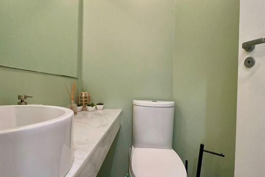 Lavabo de apartamento para alugar com 2 quartos, 82m² em Jardim Paulista, São Paulo
