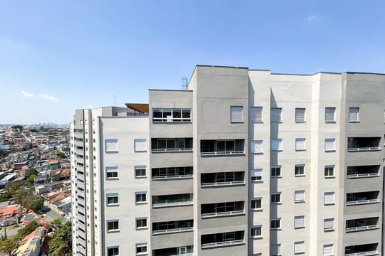 Vista da Varanda de apartamento para alugar com 2 quartos, 37m² em Jardim São Luís, São Paulo