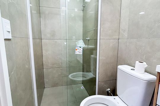 Banheiro de apartamento para alugar com 2 quartos, 37m² em Jardim São Luís, São Paulo