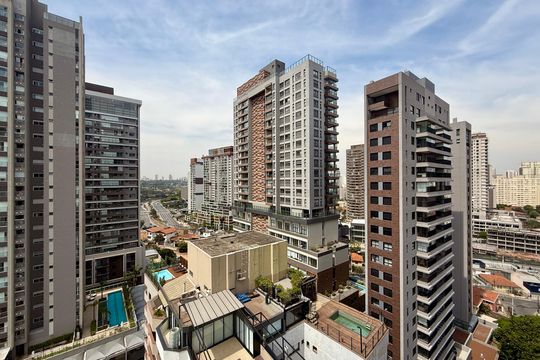 Vista Sacada Studio de kitnet/studio para alugar com 0 quarto, 24m² em Jardim das Acacias, São Paulo