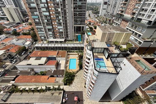 Vista Sacada Studio de kitnet/studio para alugar com 0 quarto, 24m² em Jardim das Acacias, São Paulo