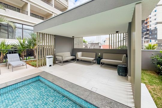Área comum de kitnet/studio à venda com 1 quarto, 32m² em Sacomã, São Paulo