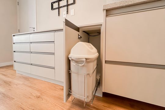 Cozinha - Armários de kitnet/studio à venda com 1 quarto, 32m² em Sacomã, São Paulo