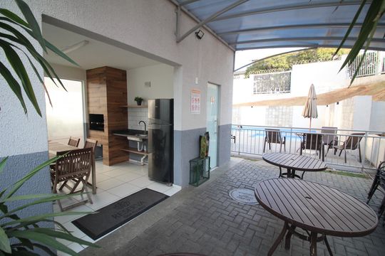 Área comum de apartamento para alugar com 2 quartos, 55m² em Jardim Riacho das Pedras, Contagem