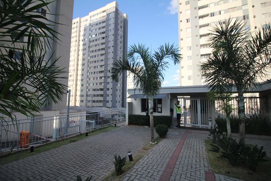 Fachada de apartamento para alugar com 2 quartos, 55m² em Jardim Riacho das Pedras, Contagem