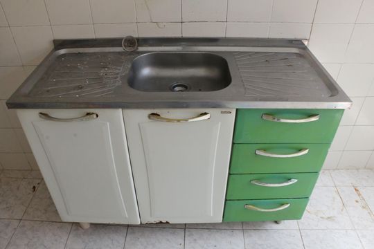 Cozinha de apartamento para alugar com 1 quarto, 60m² em Centro, Nova Iguaçu
