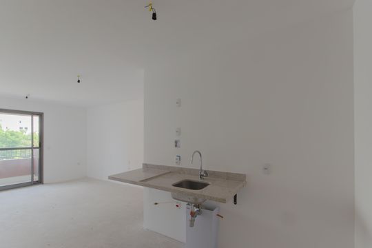 Cozinha de kitnet/studio à venda com 1 quarto, 34m² em Vila Mariana, São Paulo