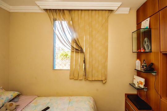Quarto 3 de apartamento à venda com 4 quartos, 120m² em Jaqueline, Belo Horizonte
