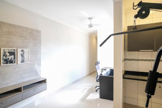 Sala de apartamento para alugar com 2 quartos, 104m² em Santa Maria, Santo André
