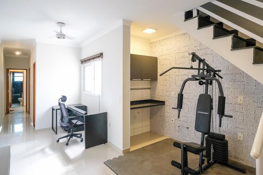 Sala de apartamento para alugar com 2 quartos, 104m² em Santa Maria, Santo André