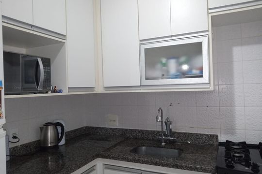 Cozinha de casa de condomínio à venda com 3 quartos, 80m² em Loteamento Alphaville, Campinas