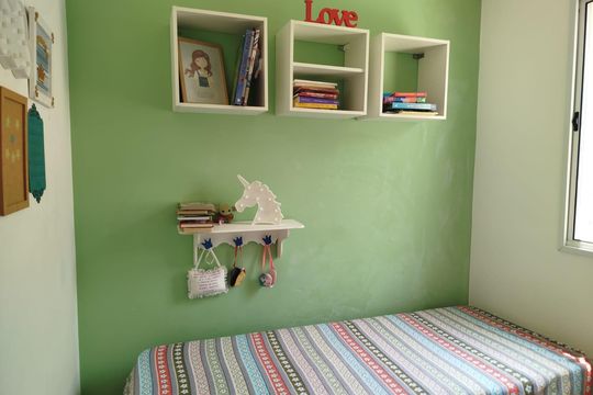 Quarto 2 de casa de condomínio à venda com 3 quartos, 80m² em Loteamento Alphaville, Campinas