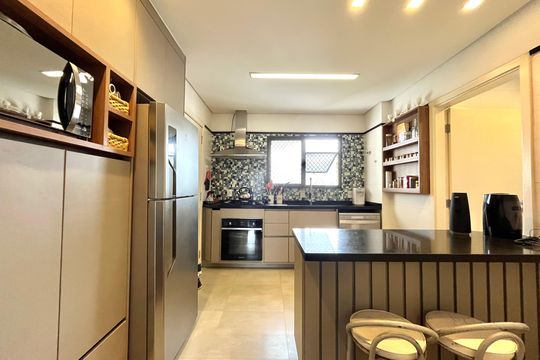 Cozinha de apartamento à venda com 2 quartos, 80m² em Vila Mascote, São Paulo