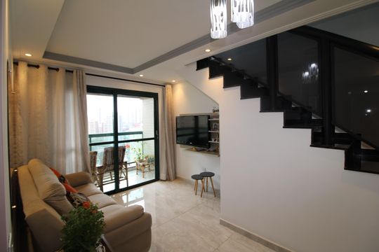 Sala de apartamento à venda com 4 quartos, 164m² em Parque Mandaqui, São Paulo