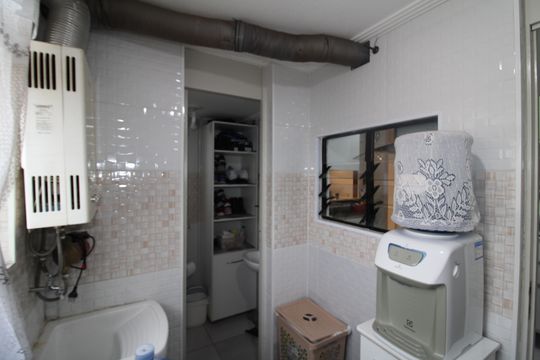 Banheiro de Serviço de apartamento à venda com 4 quartos, 164m² em Parque Mandaqui, São Paulo