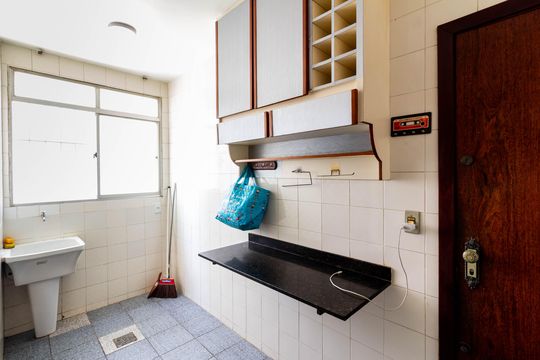 Área de Serviço de apartamento à venda com 4 quartos, 196m² em Silveira, Belo Horizonte