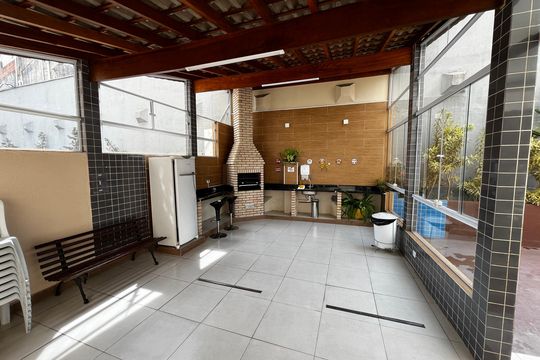 Área comum de apartamento à venda com 2 quartos, 57m² em Vila Dom Pedro Ii, São Paulo