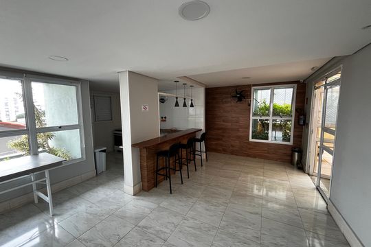 Área comum de apartamento à venda com 2 quartos, 57m² em Vila Dom Pedro Ii, São Paulo