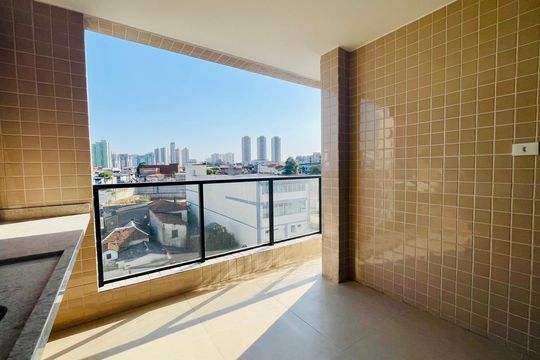 Varanda de apartamento à venda com 2 quartos, 68m² em Vila Zanardi, Guarulhos