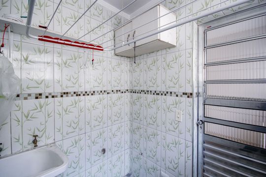 Área de Serviço de casa para alugar com 1 quarto, 40m² em Vila Santa Edwiges, São Paulo