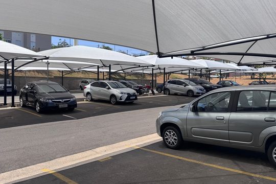 Garagem de apartamento para alugar com 2 quartos, 46m² em Jardim Ibirapuera, Campinas