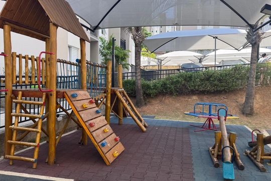 Área comum - Playground de apartamento para alugar com 2 quartos, 46m² em Jardim Ibirapuera, Campinas