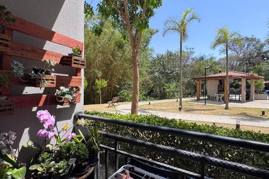 Varanda de apartamento para alugar com 2 quartos, 46m² em Jardim Ibirapuera, Campinas