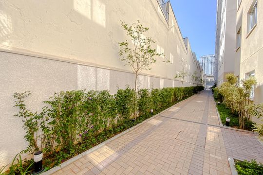 Área comum de apartamento para alugar com 1 quarto, 27m² em Brás, São Paulo
