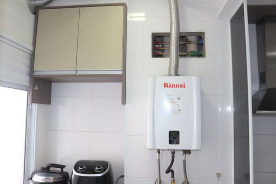 Área de Serviço de apartamento à venda com 3 quartos, 65m² em Santa Maria, São Caetano do Sul