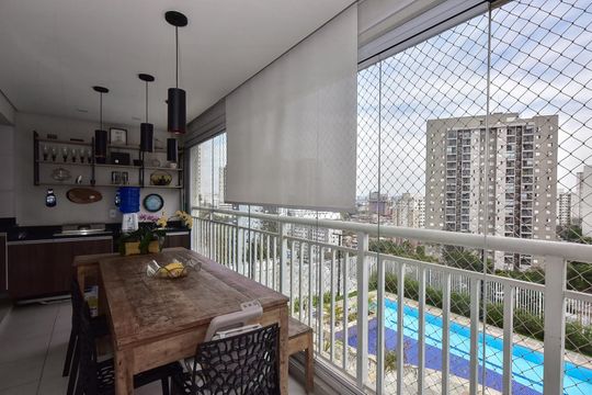 Varanda de apartamento à venda com 3 quartos, 96m² em Morumbi, São Paulo