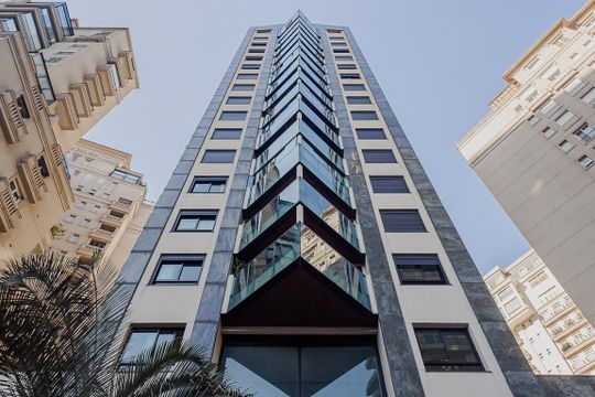 Fachada de apartamento para alugar com 1 quarto, 38m² em Jardim Paulistano, São Paulo