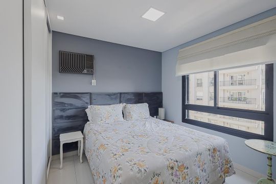 Quarto de apartamento para alugar com 1 quarto, 38m² em Jardim Paulistano, São Paulo